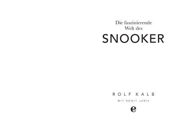 Produktbild: Die faszinierende Welt des Snooker
