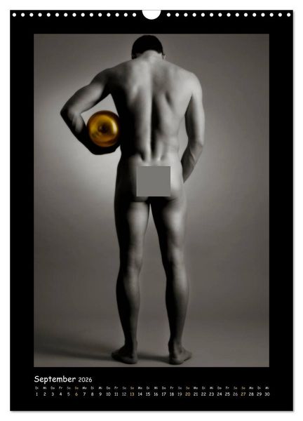 Produktbild: Golden Ball - M&auml;nner Akte (Wandkalender 2026 DIN A3 hoch), CALVENDO Monatskalender