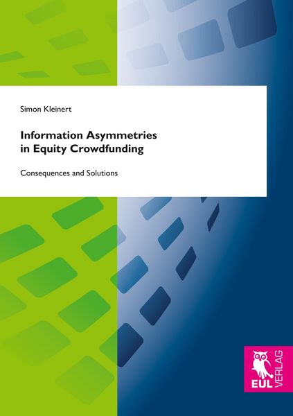 Produktbild: Information Asymmetries in Equity Crowdfunding