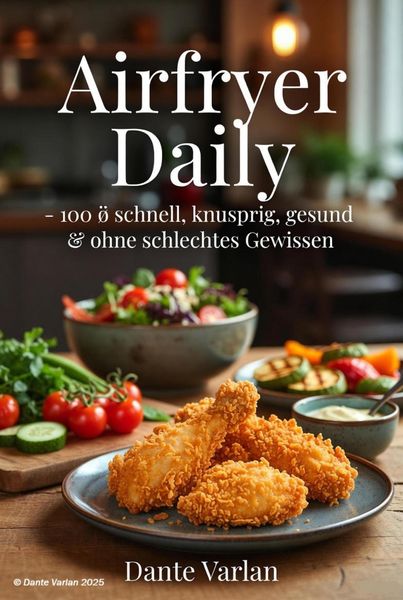 Produktbild: Airfryer Daily - 100 &times; schnell, knusprig, gesund & ohne schlechtes Gewissen