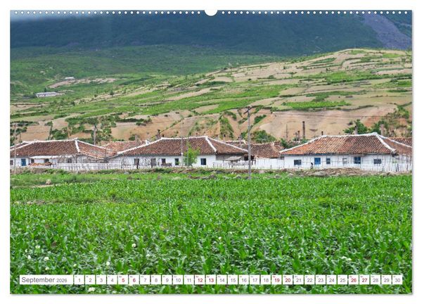 Produktbild: NORDKOREA Das Reich des Kim Jong-un (Wandkalender 2026 DIN A2 quer), CALVENDO Monatskalender