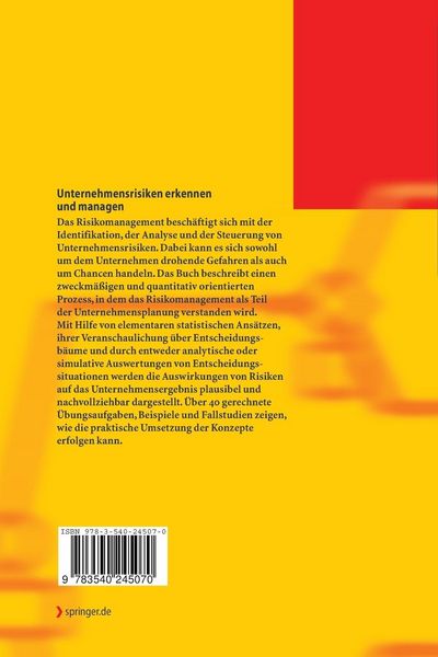 Produktbild: Unternehmensrisiken erkennen und managen