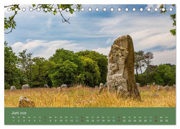 Produktbild: Mysteri&ouml;se Megalithen (Tischkalender 2026 DIN A5 quer), CALVENDO Monatskalender