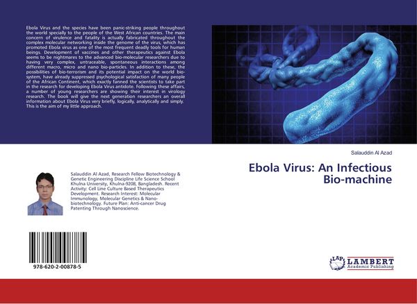 Produktbild: Ebola Virus: An Infectious Bio-machine