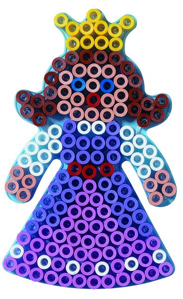 Produktbild: Maxi-Perlen Stiftplatte Prinzessin