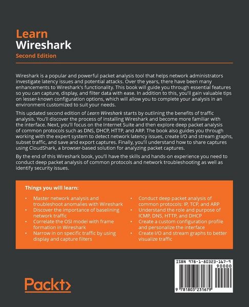 Produktbild: Learn Wireshark - Second Edition
