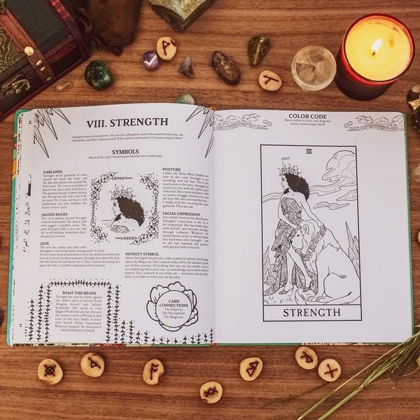 Produktbild: Modern Witch Tarot Coloring Book