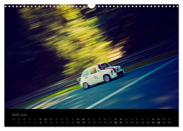 Produktbild: Abarth Racing (Wandkalender 2026 DIN A3 quer), CALVENDO Monatskalender