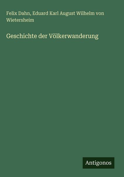 Produktbild: Geschichte der V&ouml;lkerwanderung