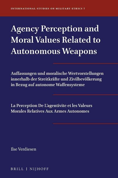 Produktbild: Agency Perception and Moral Values Related to Autonomous Weapons