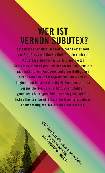 Produktbild: Das Leben des Vernon Subutex 1