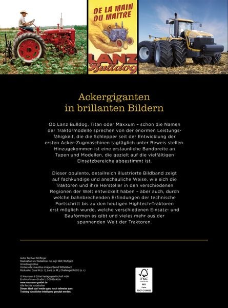 Produktbild: Traktoren - Geschichte - Hersteller - Entwicklungen