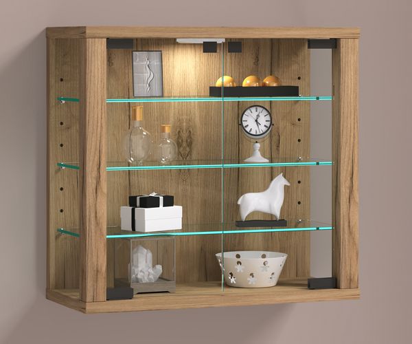 Produktbild: Wandvitrine H&auml;ngevitrine Glasvitrine Vitrosa S