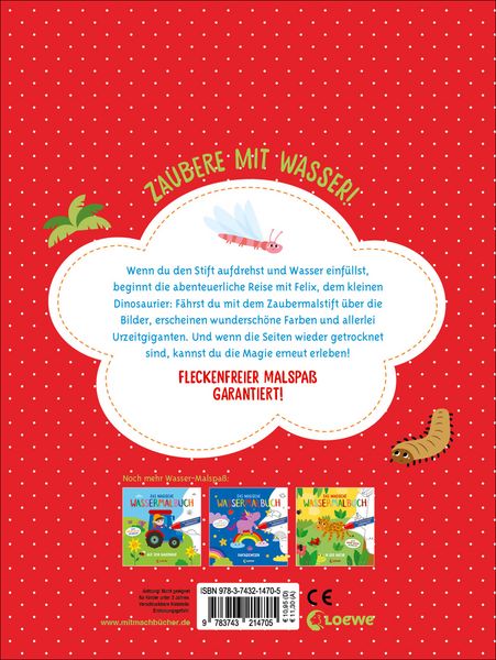 Produktbild: Das magische Wassermalbuch - Dinosaurier