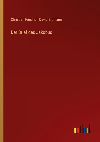 Produktbild: Der Brief des Jakobus