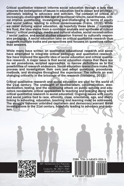 Produktbild: Critical Qualitative Research in Social Education