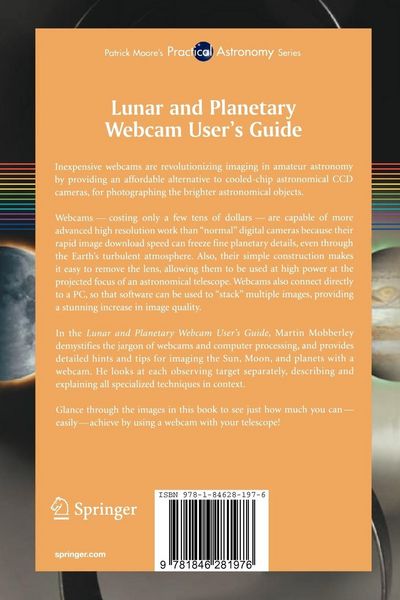Produktbild: Lunar and Planetary Webcam User's Guide
