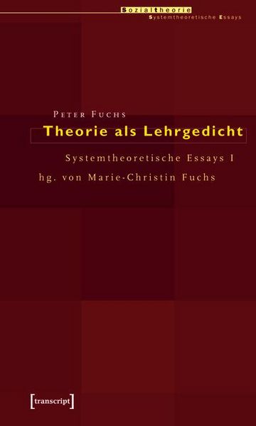 Produktbild: Theorie als Lehrgedicht
