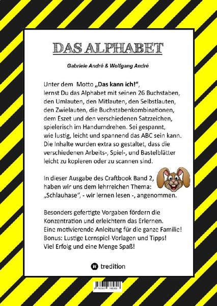 Produktbild: Craftbook - Lesen Lernen - Malbuch - Bastelbuch - Spielebuch - Motivations&uuml;bungen - Kreatives Zeichnen