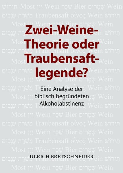 Produktbild: Zwei-Weine-Theorie oder Traubensaftlegende?