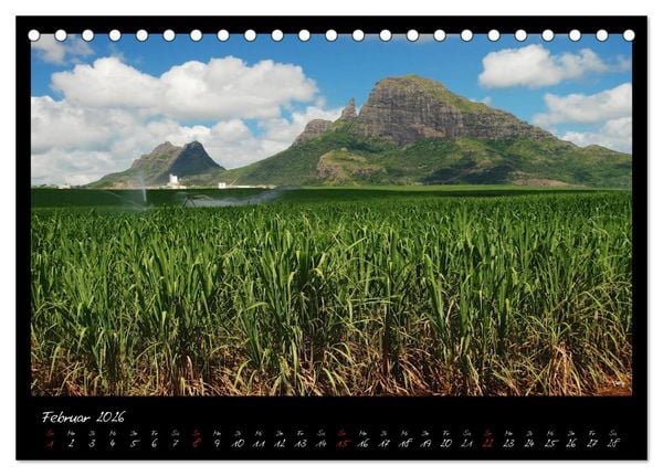 Produktbild: Mauritius (Tischkalender 2026 DIN A5 quer), CALVENDO Monatskalender
