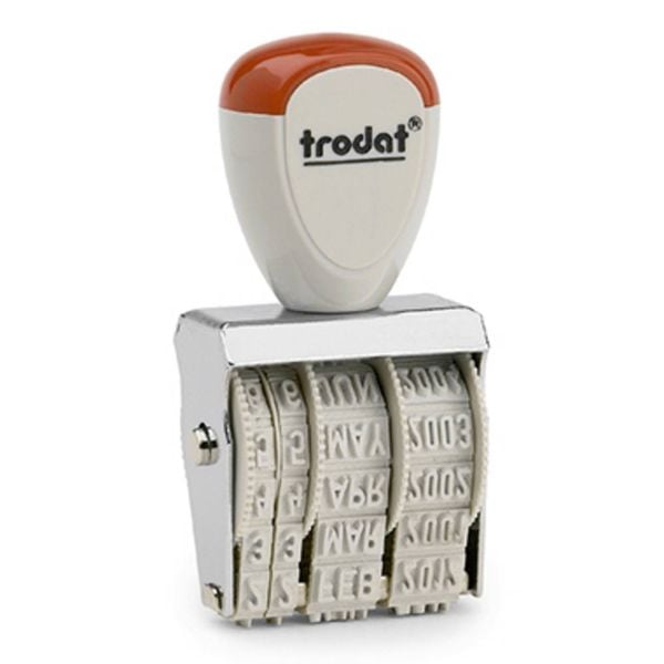 Trodat CLASSIC 1020 Datumsstempel 35 x 5 mm (B x H) Silber