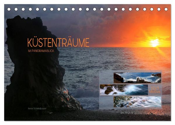 Produktbild: K&uuml;stentr&auml;ume im Panoramablick (Tischkalender 2027 DIN A5 quer), CALVENDO Monatskalender