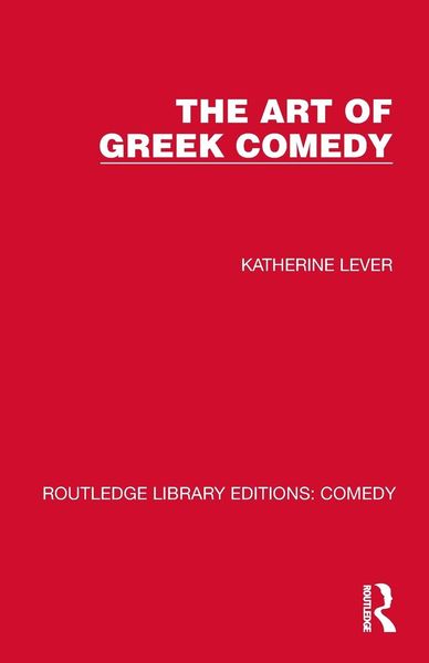 Produktbild: The Art of Greek Comedy