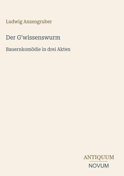 Produktbild: Der G'wissenswurm