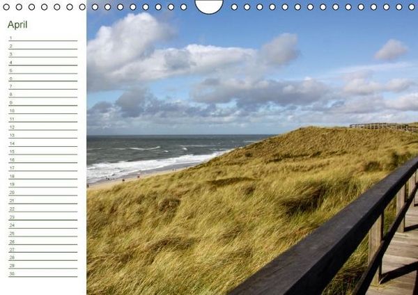 Produktbild: Sylter D&uuml;nen (Wandkalender immerw&auml;hrend DIN A4 quer)