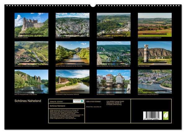 Produktbild: Sch&ouml;nes Naheland (hochwertiger Premium Wandkalender 2026 DIN A2 quer), Kunstdruck in Hochglanz