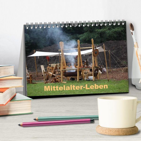 Produktbild: Mittelalter - Leben (Tischkalender 2026 DIN A5 quer), CALVENDO Monatskalender