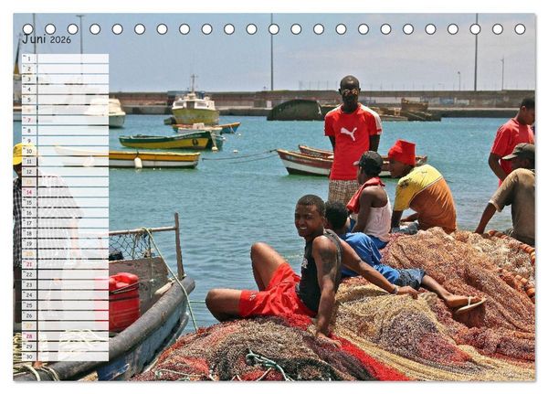 Produktbild: Kapverdische Inseln - Insel Sal (Tischkalender 2026 DIN A5 quer), CALVENDO Monatskalender