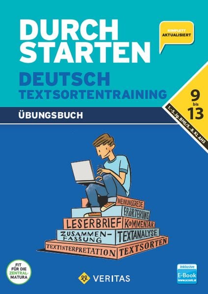 Produktbild: Durchstarten Deutsch Textsortentraining. &Uuml;bungsbuch