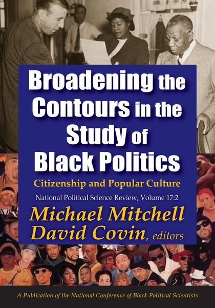 Produktbild: Broadening the Contours in the Study of Black Politics