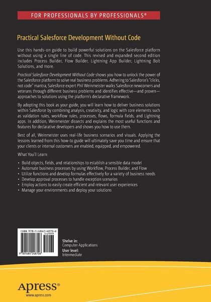 Produktbild: Practical Salesforce Development Without Code
