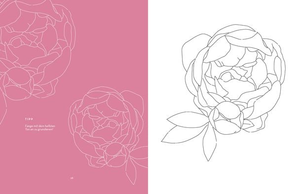 Produktbild: Flowers mit Lana: Ausmalen und entspannen mit Lanaarts23