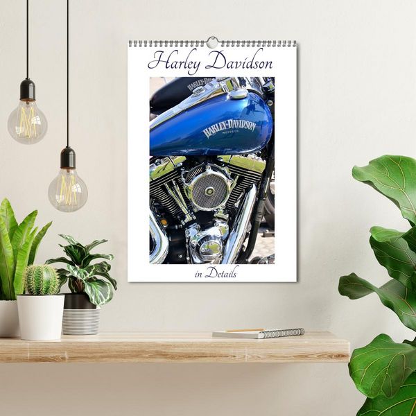 Produktbild: Harley Davidson in Details (Wall Calendar 2026 DIN A3 portrait), CALVENDO 12 Month Wall Calendar