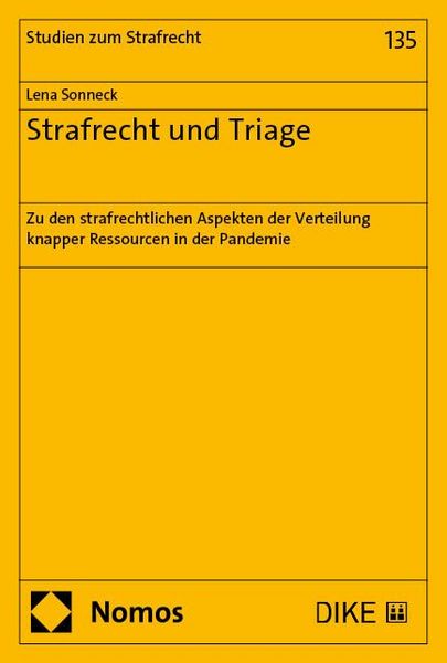 Produktbild: Strafrecht und Triage