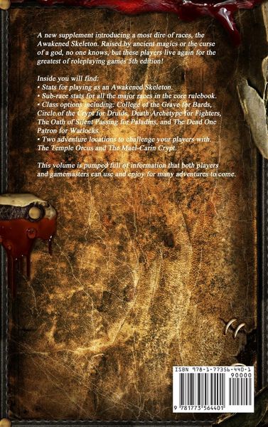 Produktbild: Awakened Skeleton A Roleplaying Game Supplement