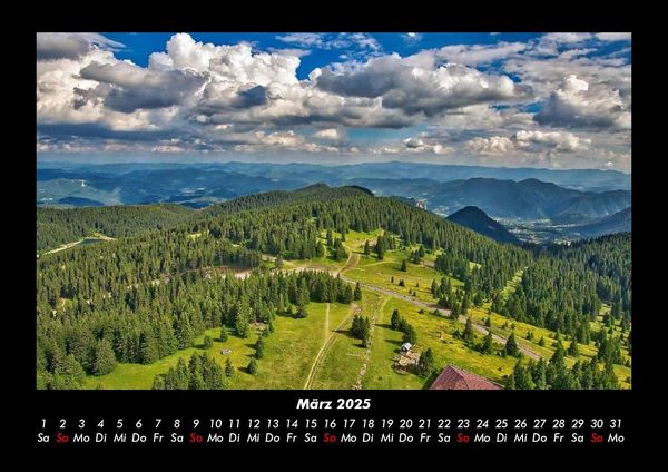 Produktbild: Landschaftskalender 2025 Fotokalender DIN A3