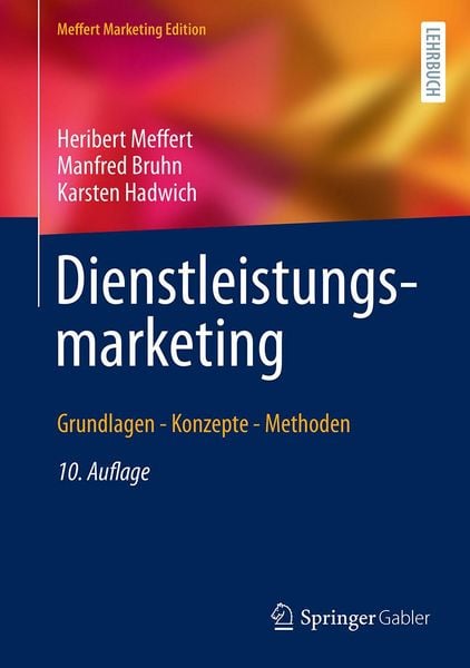 Produktbild: Dienstleistungsmarketing