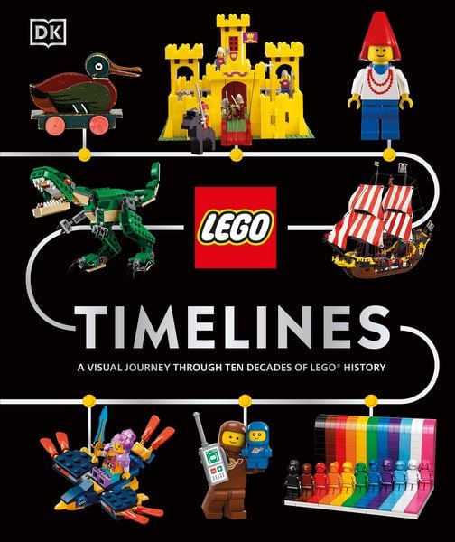 LEGO Timelines, Gebundene Ausgabe von Simon Hugo, Dorling Kindersley, 978-0-241-66785-9