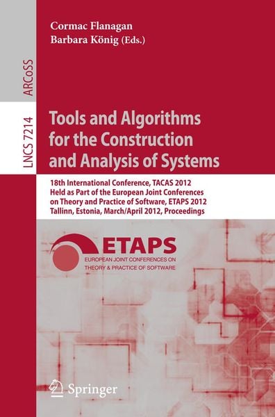Produktbild: Tools and Algorithms for the Construction and Analysis of Systems
