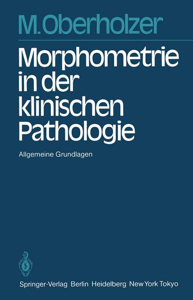 Produktbild: Morphometrie in der klinischen Pathologie