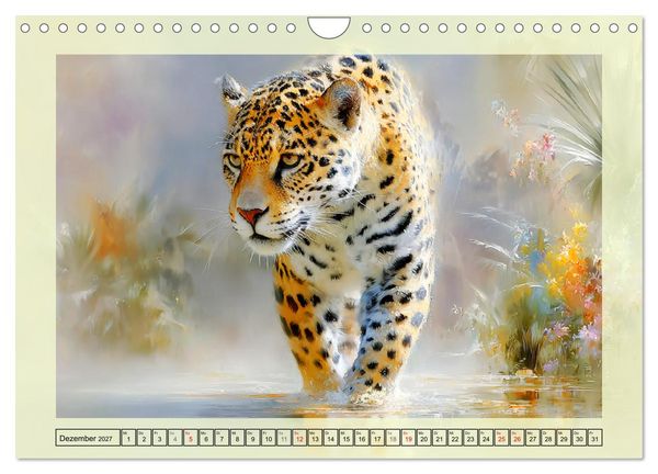 Produktbild: Dschungelpoesie. Im Herzen des tropischen Gr&uuml;ns (Wandkalender 2027 DIN A4 quer), CALVENDO Monatskalender