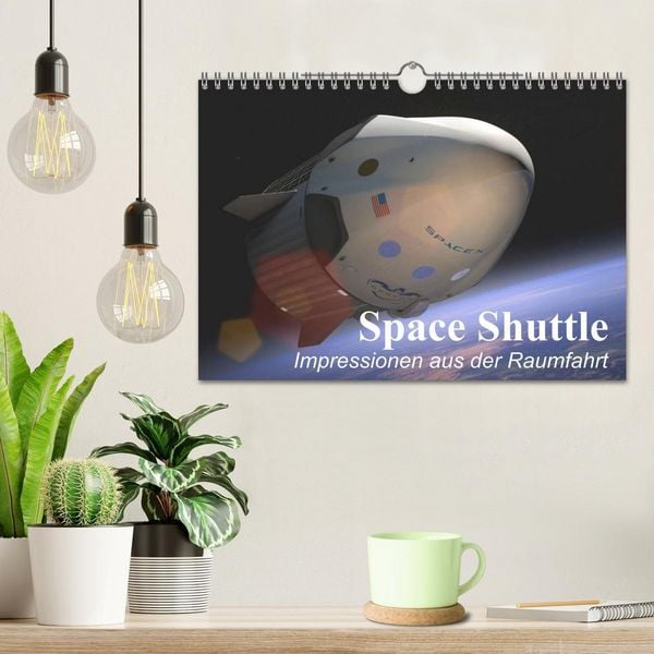 Produktbild: Space Shuttle. Impressionen aus der Raumfahrt (Wandkalender 2026 DIN A4 quer), CALVENDO Monatskalender