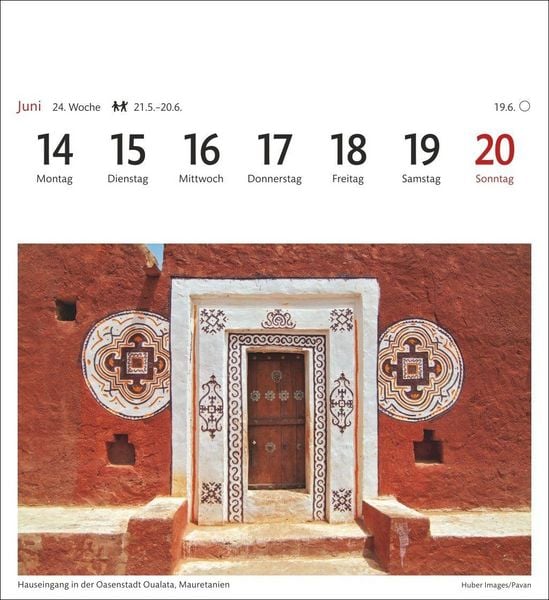 Produktbild: Traumziele Sehnsuchtskalender 2027 - Wochenkalender mit 53 Postkarten