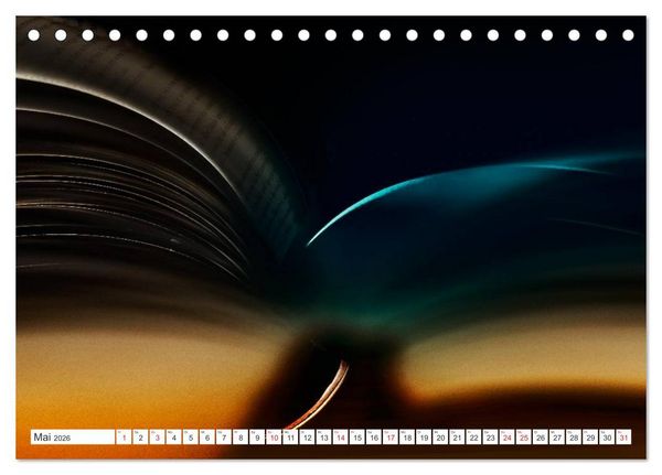 Produktbild: Ars Libri - Kunstwerk Buch (Tischkalender 2026 DIN A5 quer), CALVENDO Monatskalender