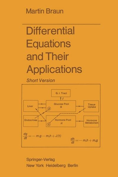 Produktbild: Differential Equations and Their Applications
